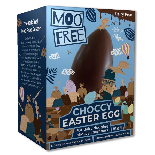 Moo Free Dairy Free Choccy Easter Egg 60g